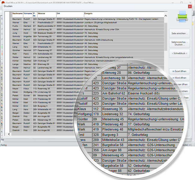 Feuerwehrsoftware FireOffice